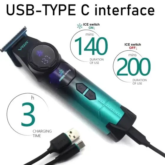 ماشین اصلاح خط ‌زن و صفرزن حرفه‌ای وی جی آرV-946