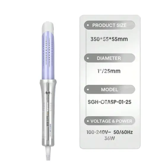 فر کننده و حالت دهنده مو شیگلم مدل Airflow Styler Pro-25mm