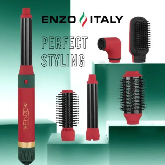 سشوار برس‌دار 6 کاره ENZO Professional مدل EN-6222، توان 1500 وات