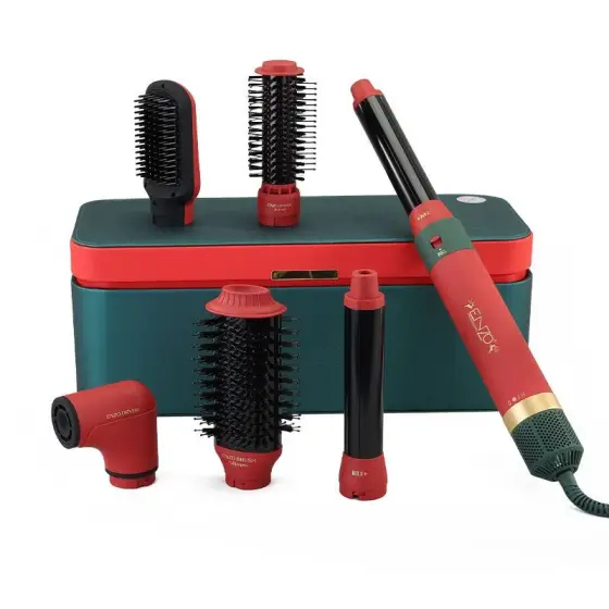 سشوار برس‌دار 6 کاره ENZO Professional مدل EN-6222، توان 1500 وات
