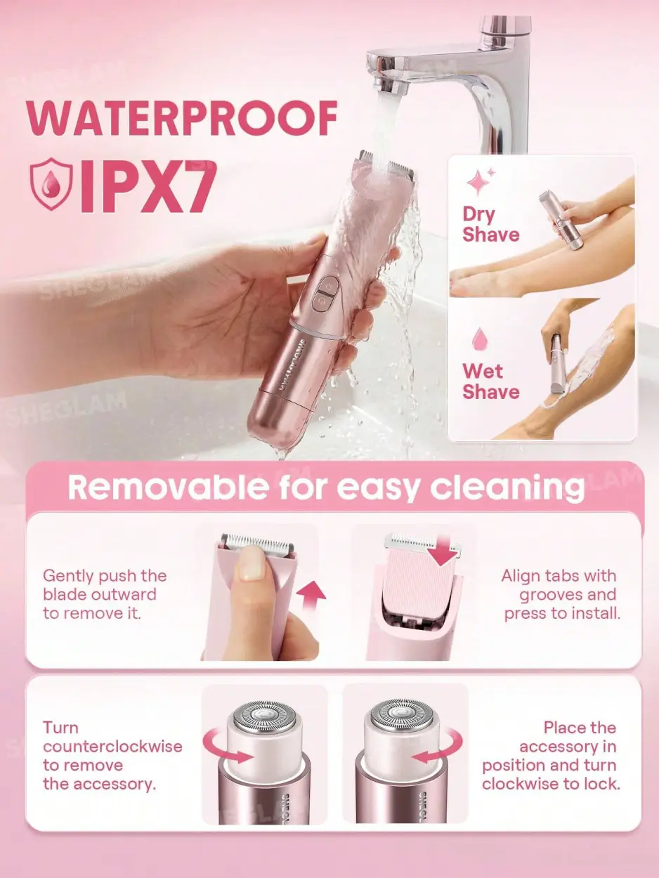ماشین اصلاح بدن بانوان شیگلم مدل Smooth Moves Dual-Head