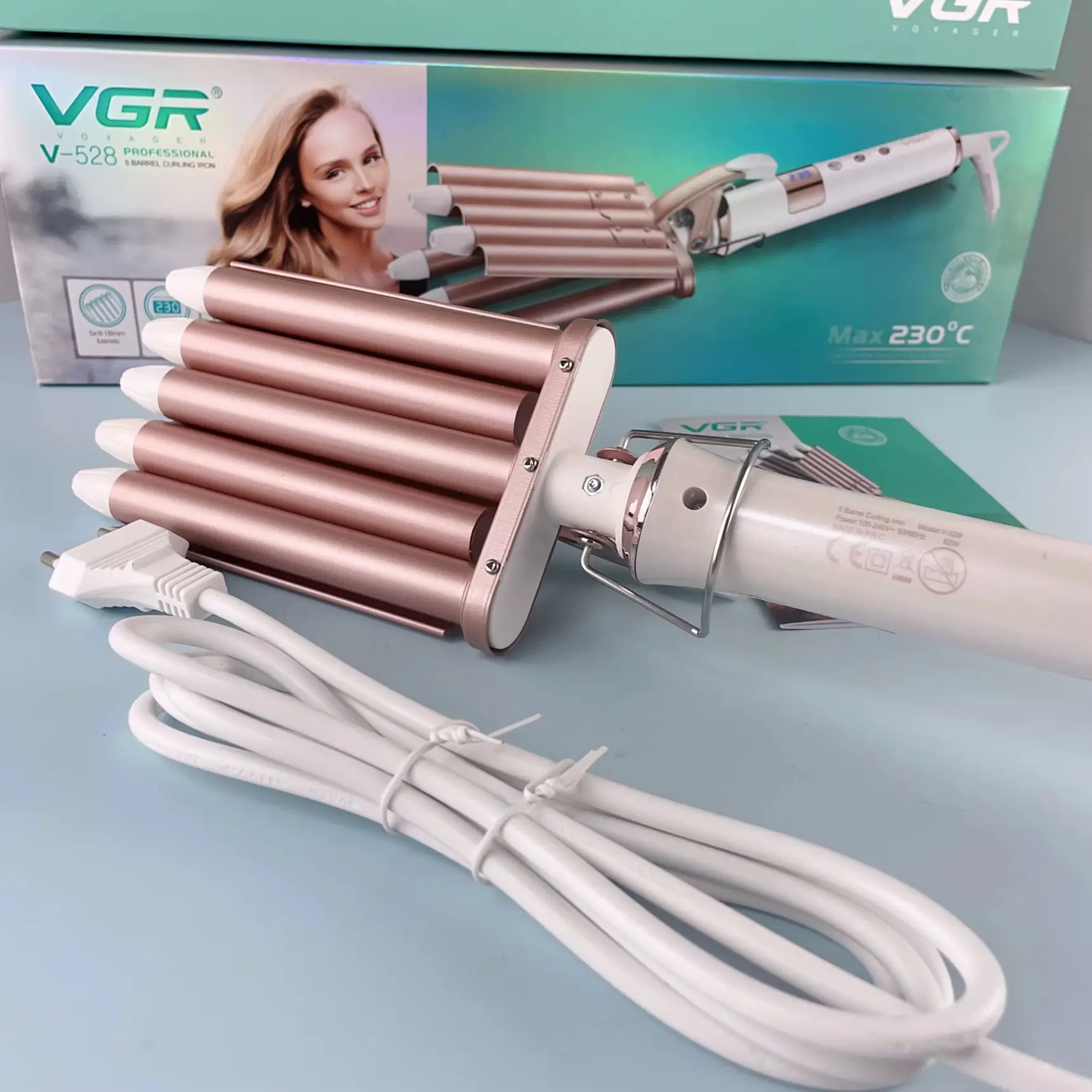 فر کننده و حالت دهنده مو وی جی آر مدل V-528