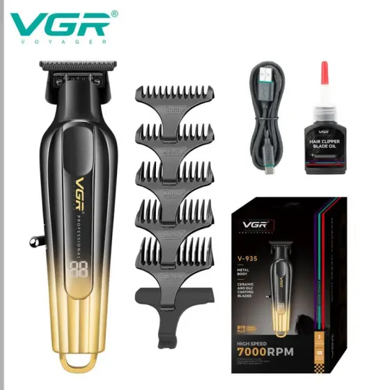 ماشین اصلاح خط‌زن و صفرزن حرفه‌ای وی جی آر مدل V-935