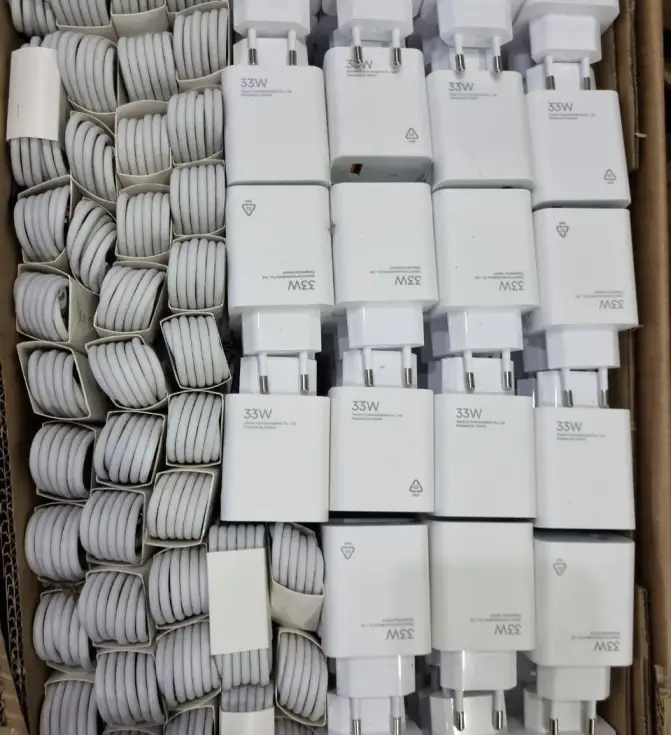 کابل شارژ شیائومی اورجینال سرجعبه | 10W تا 120W