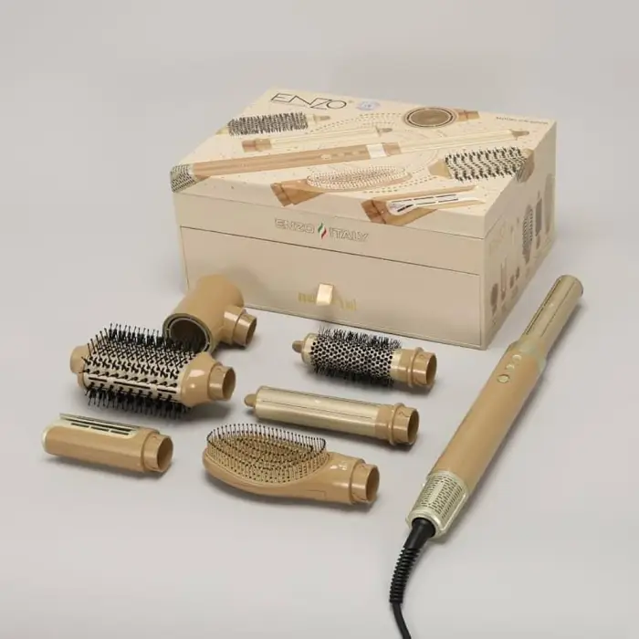 سشوار برس‌دار حالت‌دهنده ENZO Professional مدل EN-6228 | توان 1500 وات