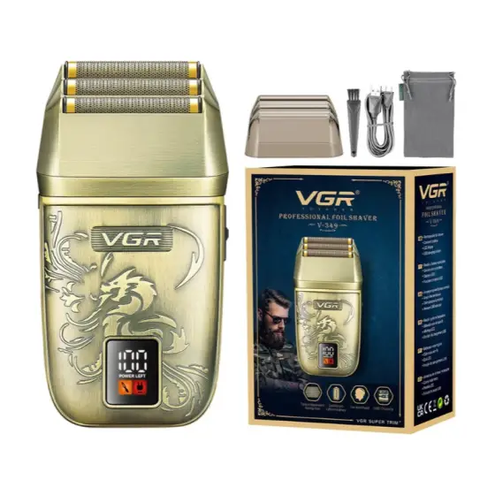 ریش تراش فویلی ضد آب وی جی آر مدل V-349