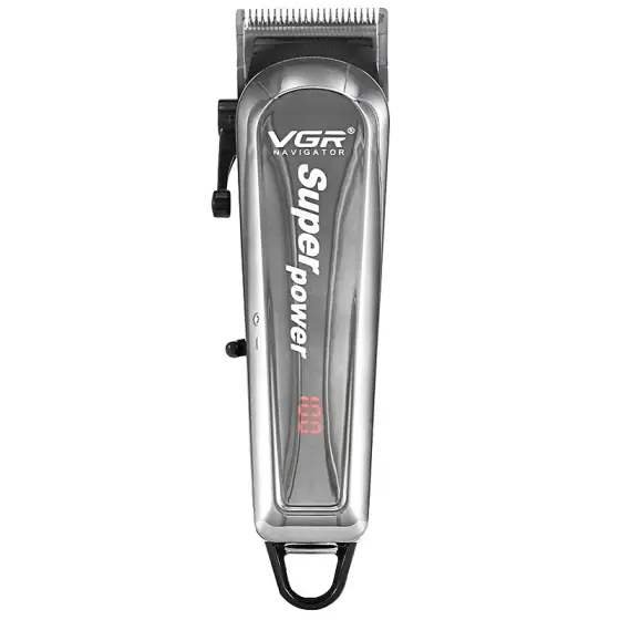 ماشین اصلاح موی سر و صورت وی جی آر مدل V-060 با تیغه تیتانیوم