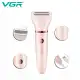 شیور 3 کاره صورت و بدن بانوان مدل VGR V-735