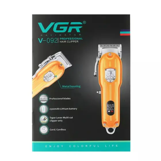 ماشین اصلاح موی سر و صورت وی جی آر مدل V-092