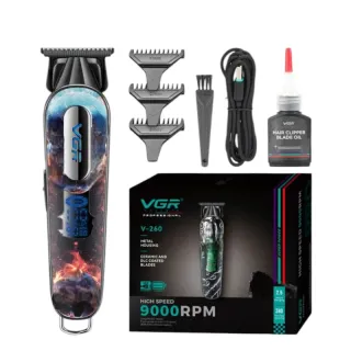 ماشین اصلاح خط ‌زن و صفرزن حرفه‌ای وی جی آر مدل V-260