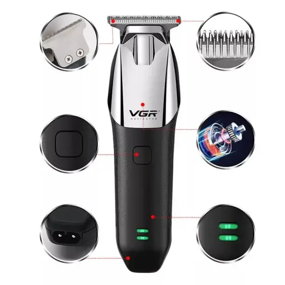 ماشین اصلاح خط زن و صفر زن وی جی آر مدل V-171 با تکنولوژی برش مستقیم
