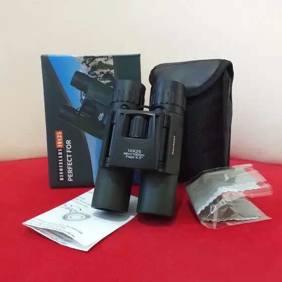دوربین دوچشمی شکاری بوشنل Bushnell مدل 10×25