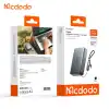 پاوربانک مک دودو Mcdodo مدل MC-095 ظرفیت 20000 میلی‌آمپر + کابل شارژ