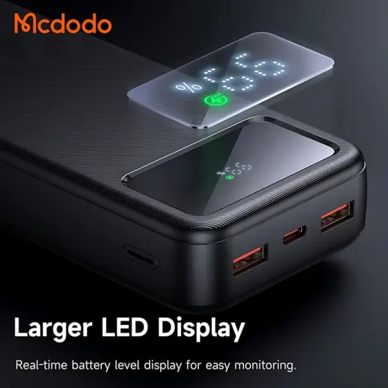 پاوربانک مک دودو Mcdodo مدل MC-4230 ظرفیت 20000 میلی‌آمپر