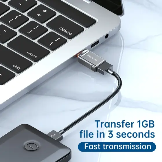 مبدل USB-C به USB-A 3.0 مک‌دودو OT-873