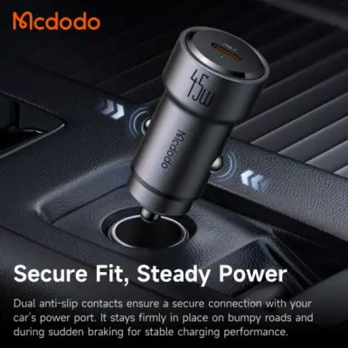 شارژر فندکی 45 وات مک دودو Mcdodo CC-1520 | SFC 2.0