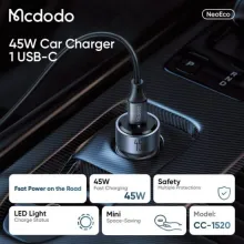 شارژر فندکی 45 وات مک دودو Mcdodo CC-1520 | SFC 2.0