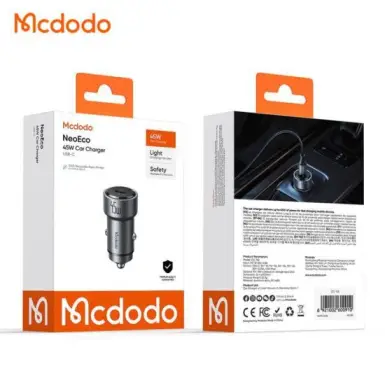 شارژر فندکی 45 وات مک دودو Mcdodo CC-1520 | SFC 2.0
