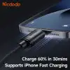کابل USB-C به لایتنینگ مک‌دودو مدل CA-4820