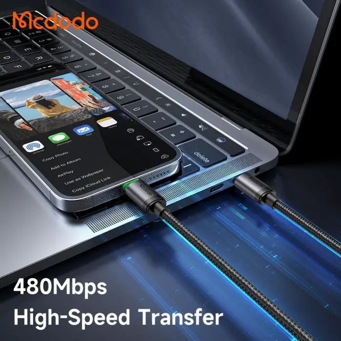 کابل USB-C به لایتنینگ مک‌دودو مدل CA-4820
