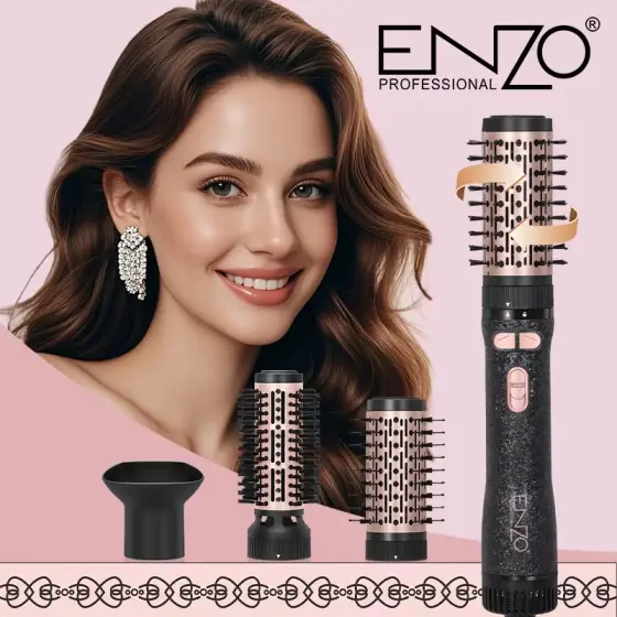 سشوار برس‌دار چرخشی انزو مدل EN-6205