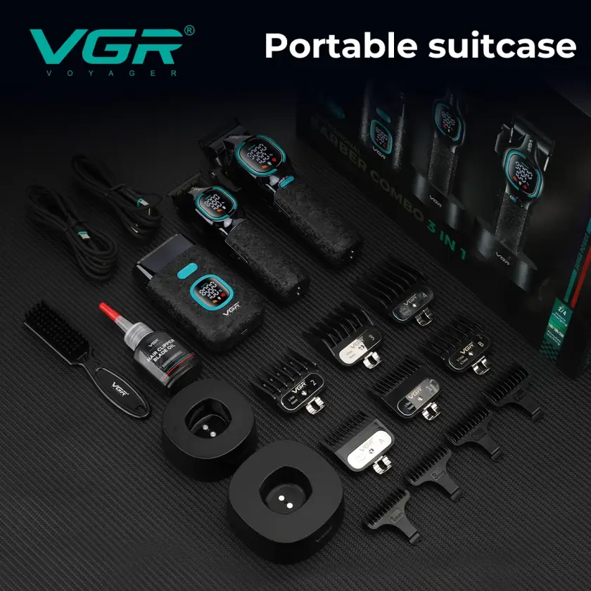 ست ماشین اصلاح وی‌جی‌آر مدل V-886S
