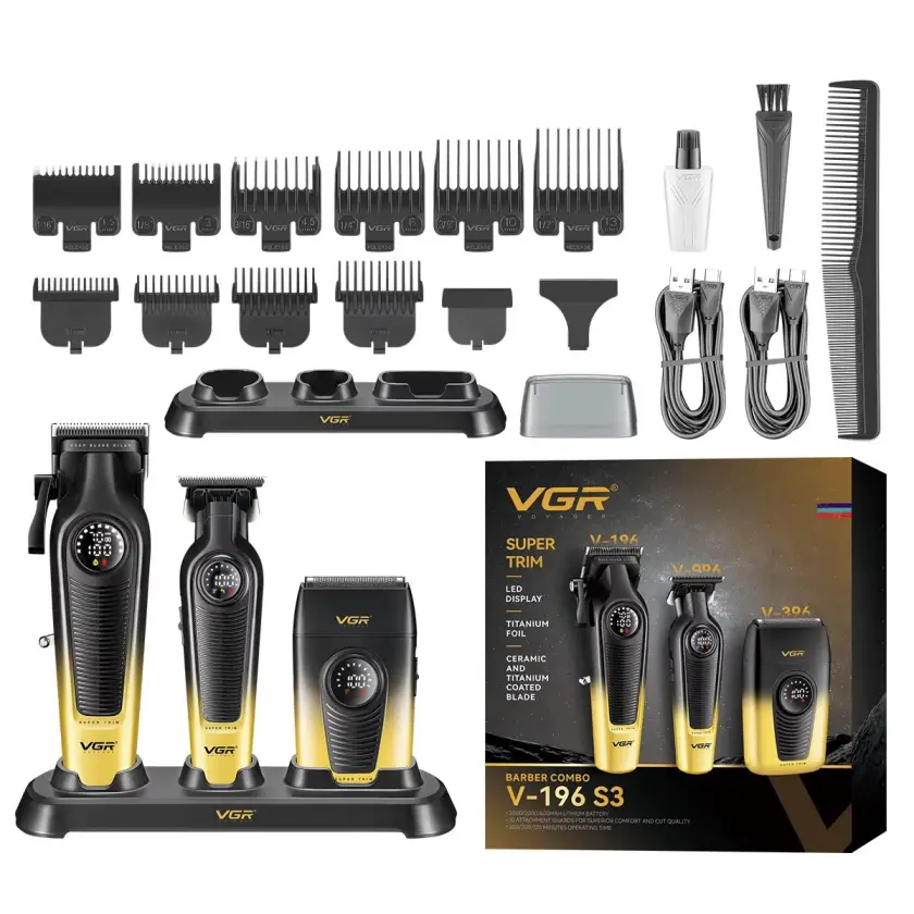 ست ماشین اصلاح وی‌جی‌آر مدل V-196s3