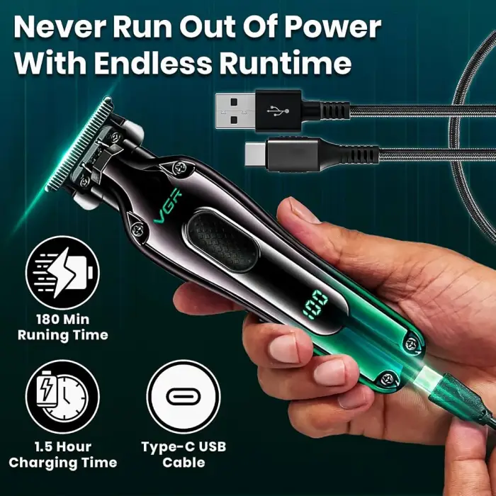 ماشین اصلاح موی سر و صورت VGR مدل V-998