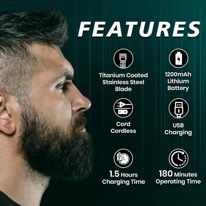 ماشین اصلاح موی سر و صورت VGR مدل V-998