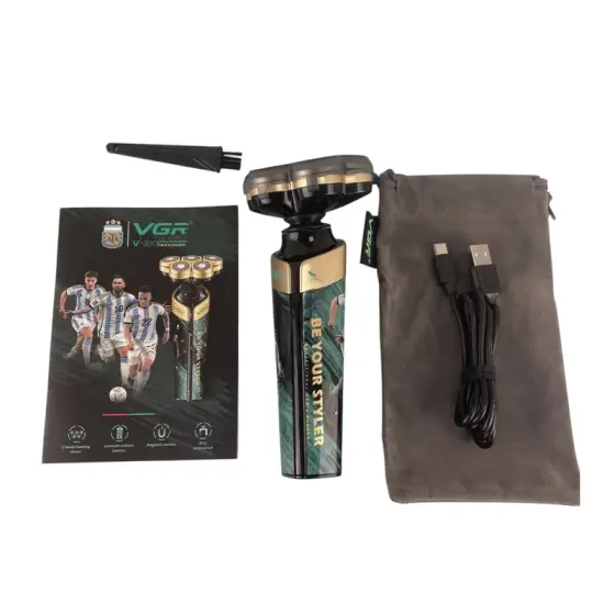 ریش تراش چرخشی 5 تیغه وی جی آر مدل V-330