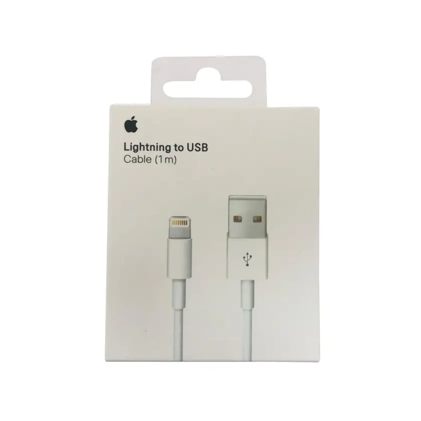کابل تبدیل USB به لایتنینگ اورجینال اپل استور