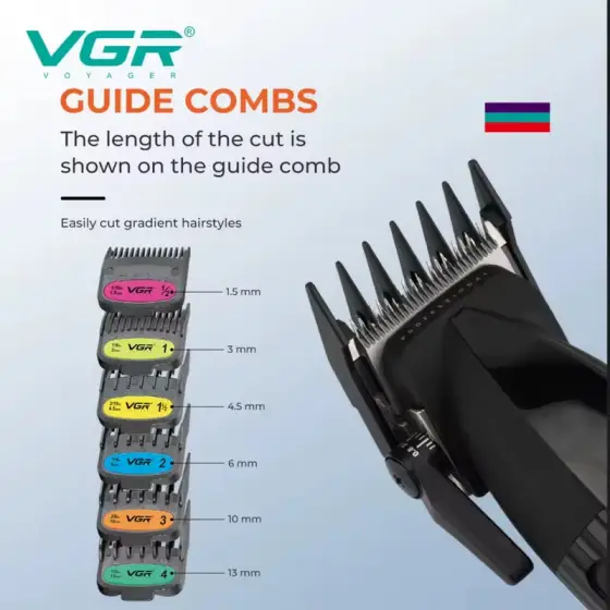 ست ماشین اصلاح حرفه‌ای وی جی آر مدل V-889S2