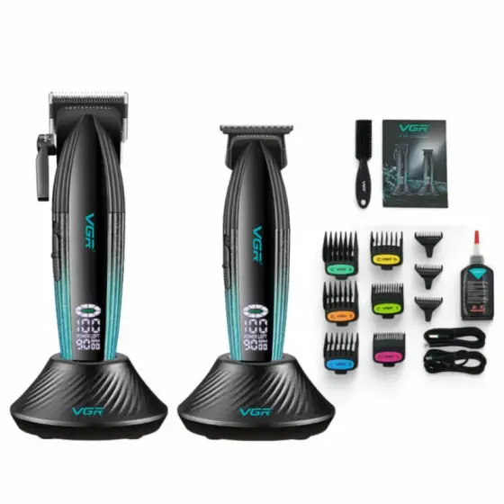 ست ماشین اصلاح حرفه‌ای وی جی آر مدل V-889S2