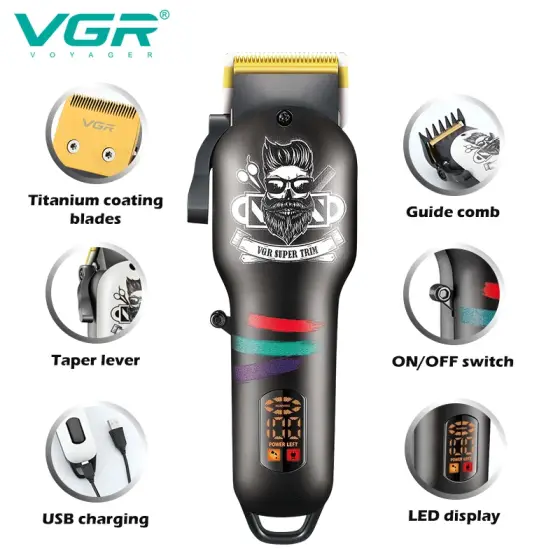 نام محصول: ست ماشین اصلاح وی جی آر مدل V-699-971