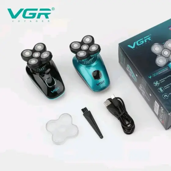 ریش تراش چرخشی 5 تیغه وی جی آر مدل V-304